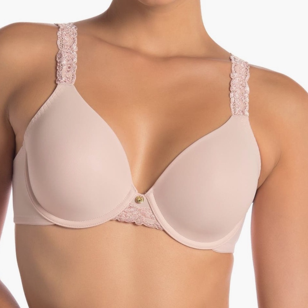 Natori Lace Underwire Bra Cameo Rose 36DDD